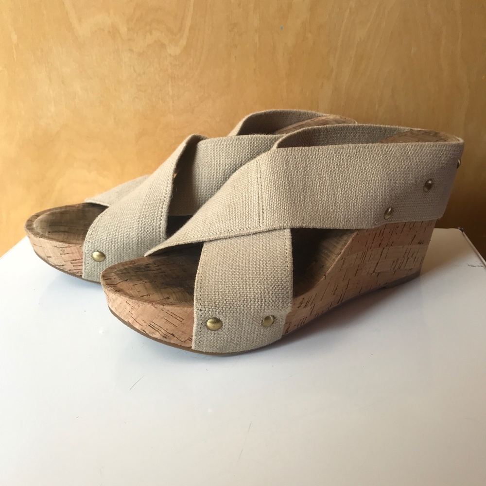 Lucky Brand Cork Heels (USED)